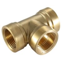 BRASS EQUAL FEMALE TEE (BSP)