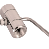 MS & SS SYPHONE BALL VALVE (3/8''), (1/2'') BSP