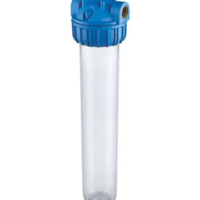 20’’ SLIM CLEAR HOUSING  3/4'' BSP