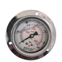 HYDRAULIC  GAUGE 280BAR /4000PSI BACK CONN