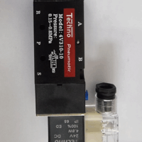TECHNO PNEUMATIC VALVE  MODEL: 4V310 – 10 (5/2) 3/8''