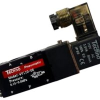 TECHNO PNEUMATIC VALVE -  MODEL: 4V110 – 06 (3/2) 1/8''
