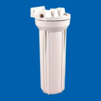 10'' FILTER HOUSING WITH CLAMP (DOMESTIC) WHITE
