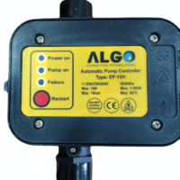 ALGO PUMP PRESSURE CONTROL WITHOUT GAUGE EP 15H