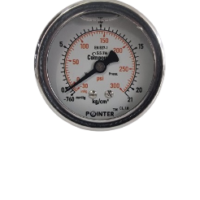 VACCUM GAUGE - 30 TO 300PSI BACK CONNECTION Dial( 2.5''),(4'')