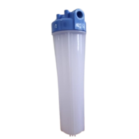 20’’ SLIM FILTER HOUSING SEMI CLEAR (3/4'' BSP)
