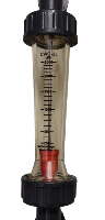 FLOW METER 250 - 2500LPH PANEL MOUNT ROUND CWC 25