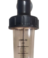 FLOW METER 600 -6000LPH PANEL MOUNT ROUND CWC -32
