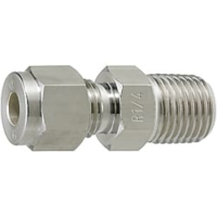 SS OLIVE MALE CONNECTOR
