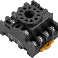 RELAY BASE 11 PIN BLACK