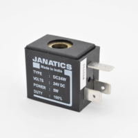 PNEUMATIC SOLENOID COIL 24VDC 8MM JANATIC