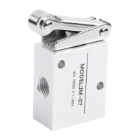 TECHNO JM-07 KNOB ROLLOVER LEVER VALVE