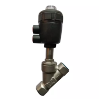 PNEUMATIC ANGLE STEAM VALVE Y (SINGLE ACT)