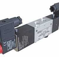 PNEUMATIC SOLENOID AIRMAX 3ADDS-502-06 (1/4) 24VDC 5/3