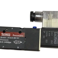 TECHNO PNEUMATIC VALVE - MODEL: 3V210 – 08- NC (3/2) 1/4''