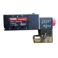 TECHNO PNEUMATIC VALVE MODEL: 4V210 – 08 (5/2) 1/4''